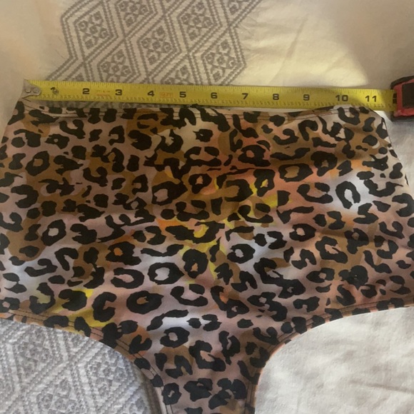 Cynthia Rowley Bikini Bottoms Beach Swim Resort Vacation Animal Print - Picture 9 of 9